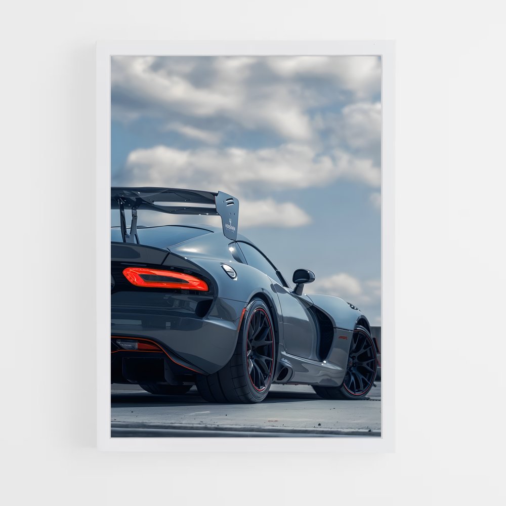 Poster Hyper McLaren – affiche Dodge (vue 3)